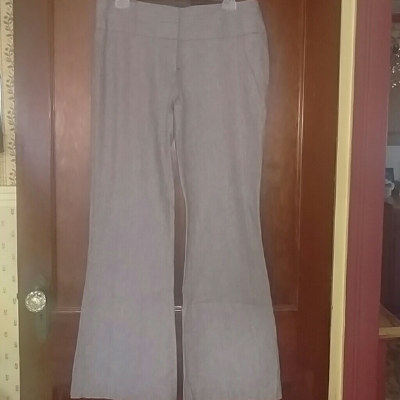 Brown Pinstrip Dress Pants