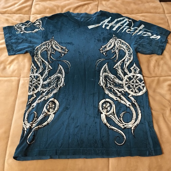 Affliction  & Armani exchange t shirt