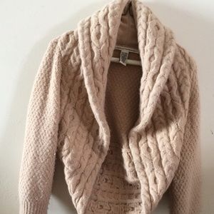 Diane von Furstenberg cable knit sweater