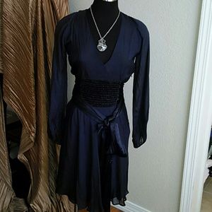 Navy blue dress