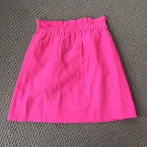 Jcrew paper bag pleated skirt