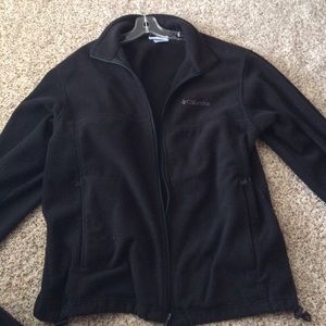 Black Columbia fleece jacket