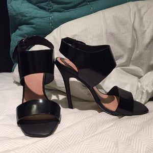 Firth Grand Slingback Stiletto Heel Sandal Black 5