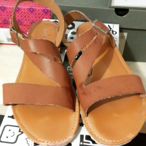 Brown Bamboo Sandals