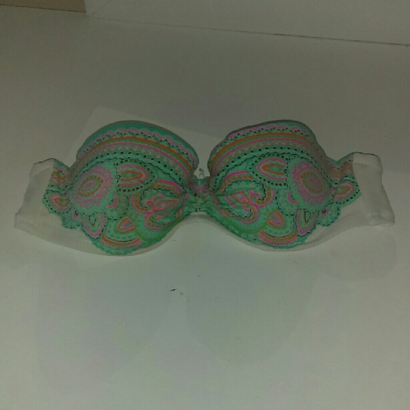VS Push-up Paisley Print Bikini top