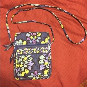 Authentic Vera Bradley cross body purse