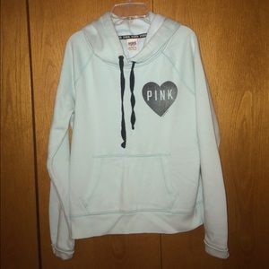 Victorias Secret PINK Mint Pullover Hoodie