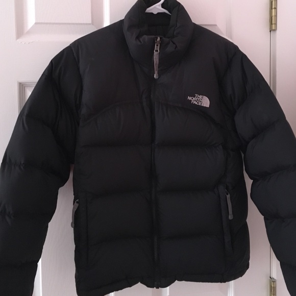 North Face black coat