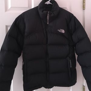 North Face black coat