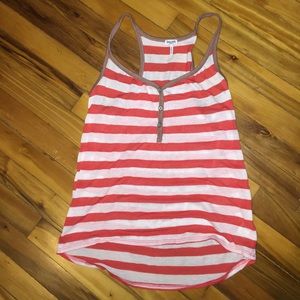 Cute Red and White Tank
