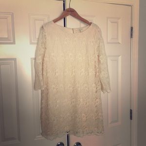 Mod fit lace dress