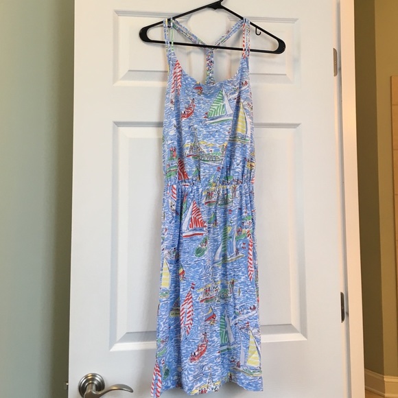 Lilly Pulitzer lockwood dress in get nauti