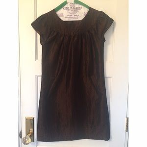 *SALE* Metallic Brown BCBG shift dress