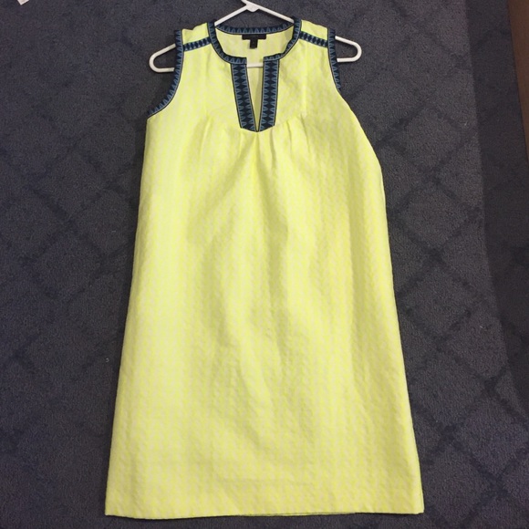 Neon Jcrew dress