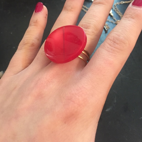 Red/gold ring - Picture 2 of 2