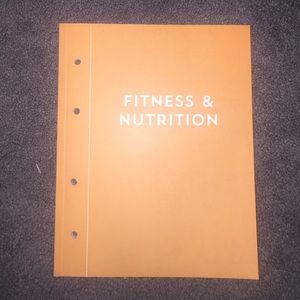 Fitness and nutrition log