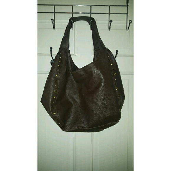 Brown Faux Leather purse
