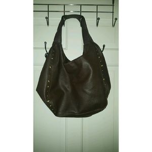 Brown Faux Leather purse