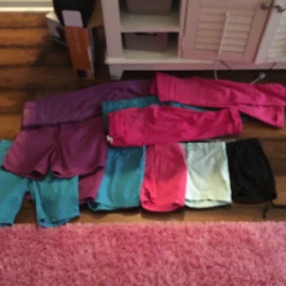 11 pairs of jean capris and shorts for $15!!