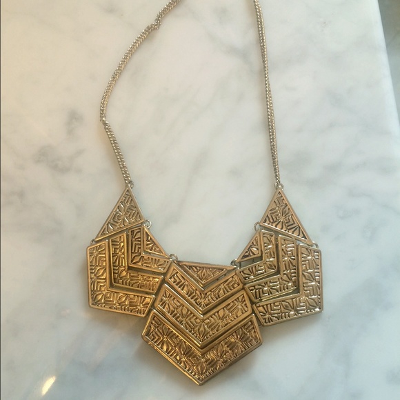 Gold Statement Necklace