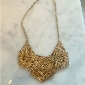 Gold Statement Necklace