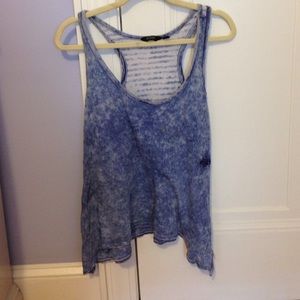 Fox Purple Acid Wash Tank Size M