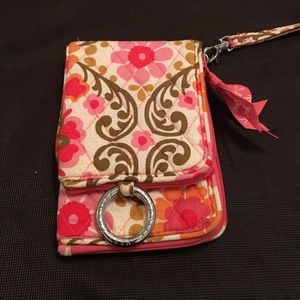 Vera Bradley travel wallet