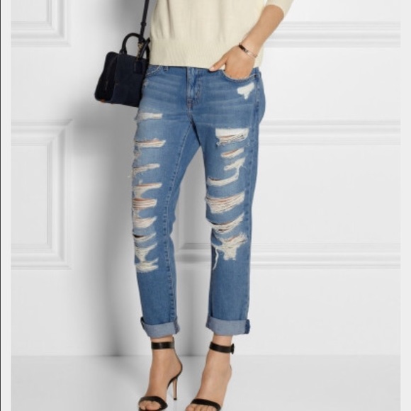 🍻Final🍻current/elliott The Fling Boyfriend Jeans
