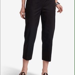 Black Capris Slack Work Pants