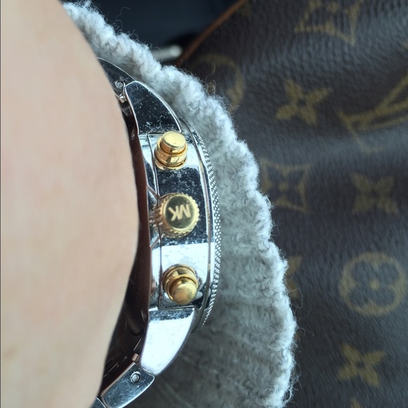 Two tone Michael Kors watch