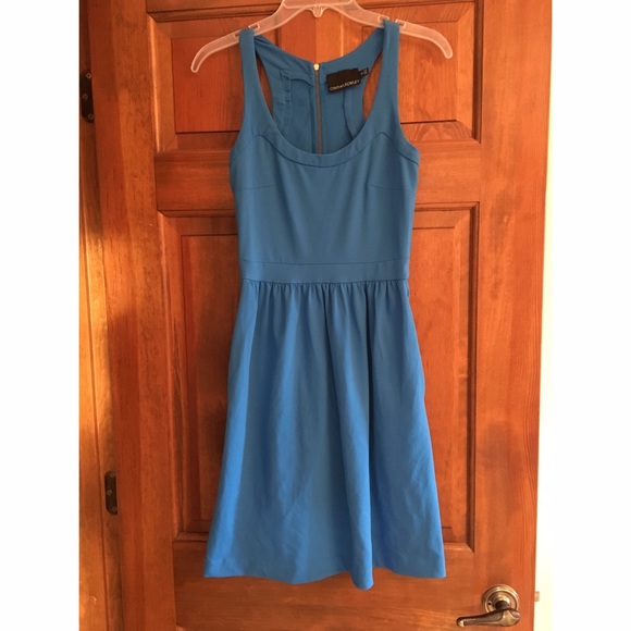 HOST PICK: Cynthia Rowley Blue Racerback Dress