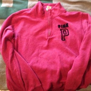 PINK quarter zip