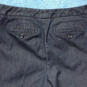 Worthington Black  Denim Dress pants Size 10 Tall