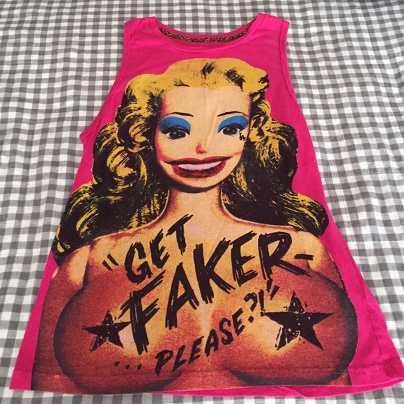 Iron Fist Tops - Iron Fist "get faker" tank! 😂