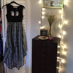 Reverse high-low dress. Urban outfitters size M