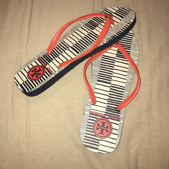 Tory burch flip flops