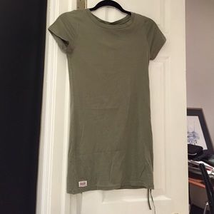 SOLD Ralph Lauren Rugby olive green jersey dress S