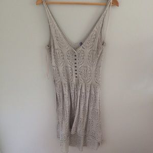 Free People light gray dress