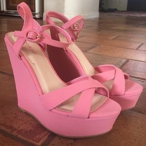Pink Wedges