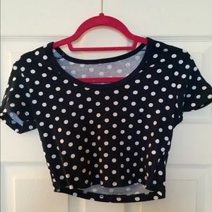 American Apparel crop tee
