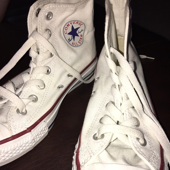 White high top converse