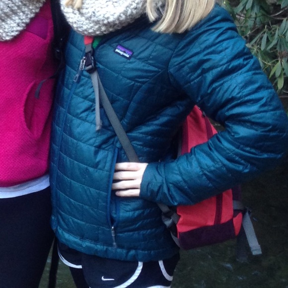 ❌SOLD❌Teal Patagonia Nano Puff Jacket - Picture 2 of 4