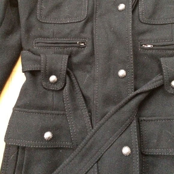 Black long coat - Picture 3 of 3