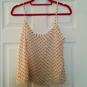 American Apparel chiffon camisole