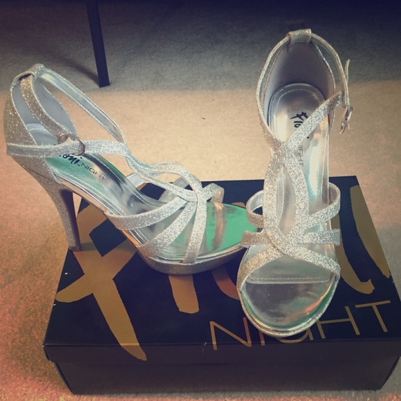 Silver heels
