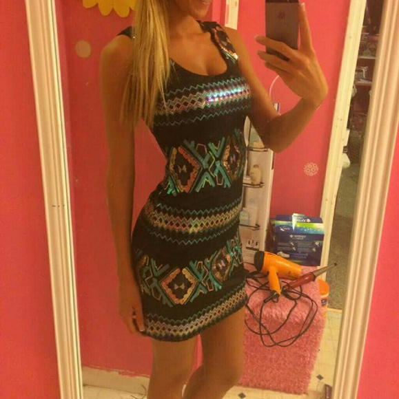 Sequence party dress