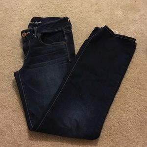 Dark Wash Denim Boot Cut Jeans