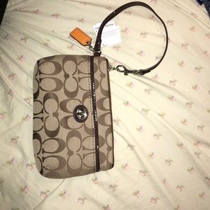 Coach wristlet