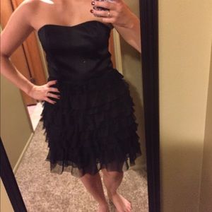 Express ruffled dress