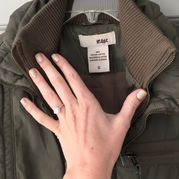 Edge brand puffer/ motorcycle jacket - Picture 2 of 4